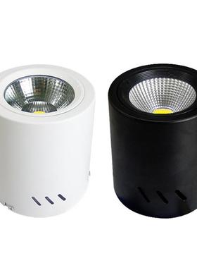 售楼中心照明led明装筒灯60w80w100w120w筒灯/欧式白色吊顶筒灯