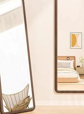 实木全身镜家用试衣镜穿衣镜卧室立体大镜子挂墙落地镜