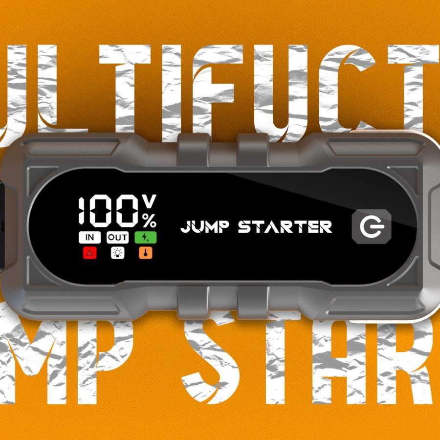 2025新款JumpStarer汽车应急启动电源搭电宝设计款智能快充