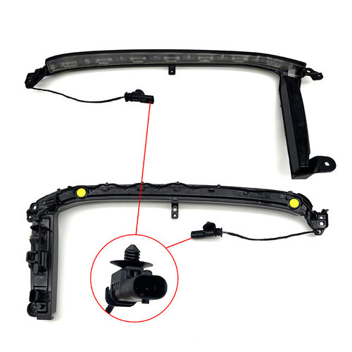 适用于宝马BMW X5 19-23款升级24款发光中网轮廓灯一对
