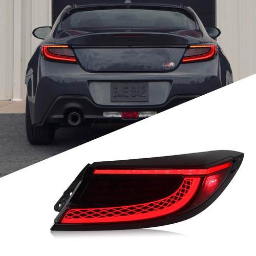 适用于丰田GR86尾灯总成斯巴鲁BRZ改装LED光导行车灯刹车灯转向灯