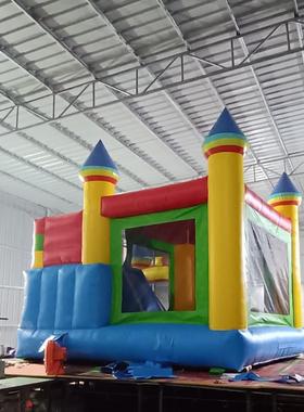 充气城堡室内外大型蹦床跳床儿童乐园淘气堡游乐气模滑梯水池城堡