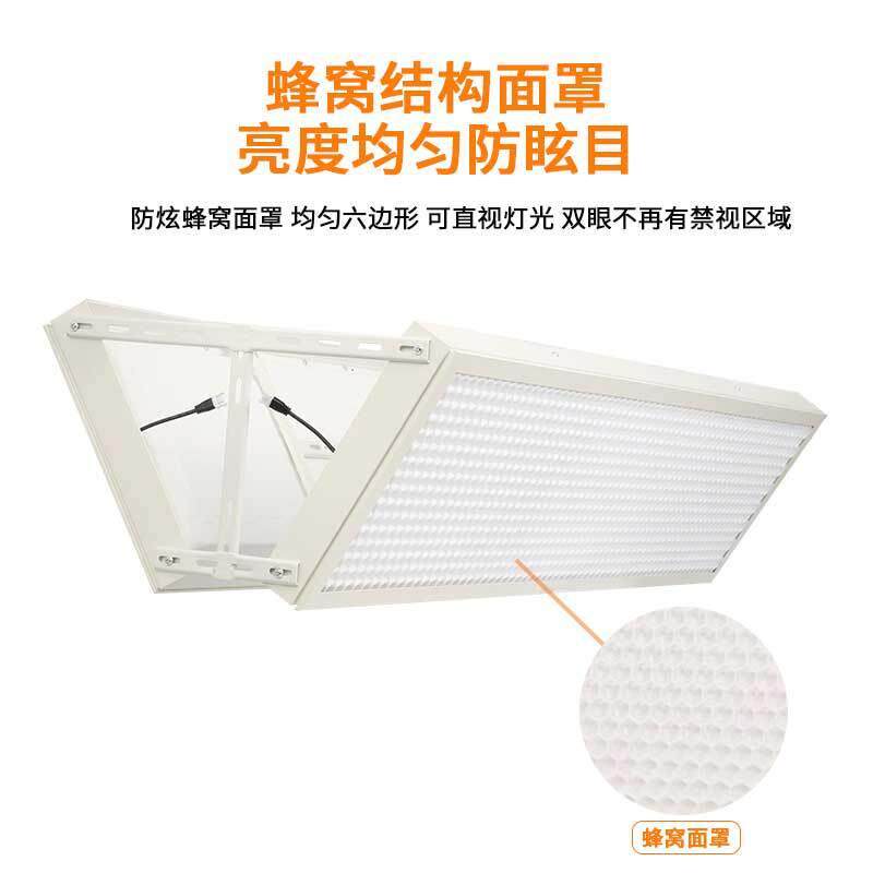 哇噢LED羽毛球场专用灯防刺眼防眩目飞利浦灯珠排灯体育馆照明灯