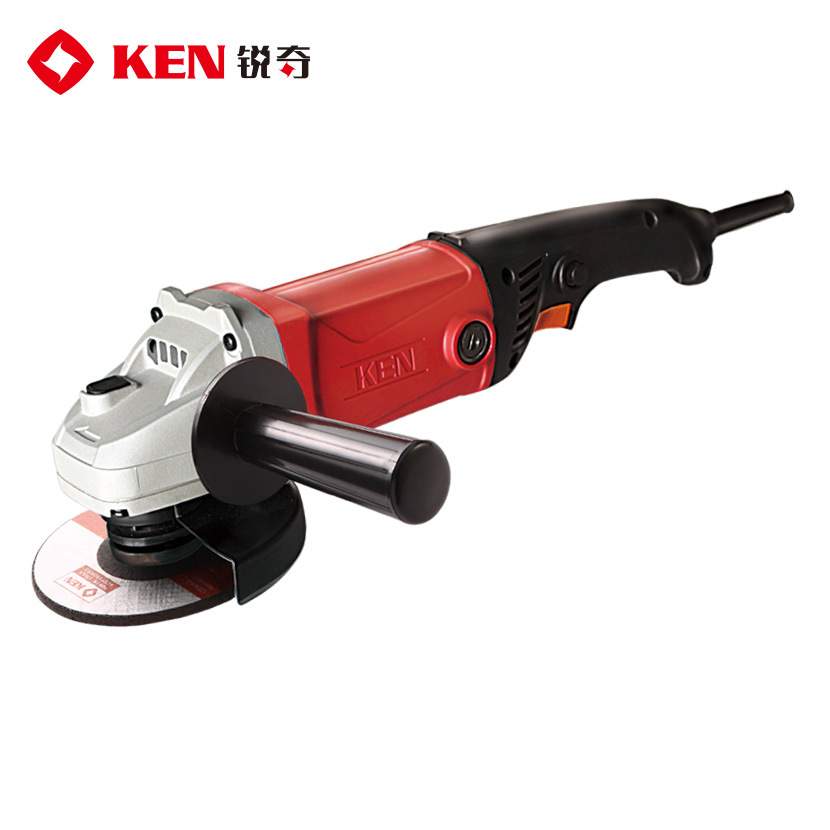 ken锐奇角磨机9925D大功率切割125mm大角磨电功工具金属打磨工具