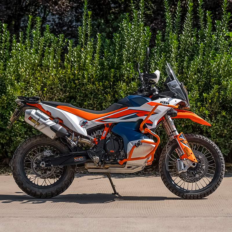 GSADV适用于KTM890ADV/R护杠保险杠防摔杠304不锈钢改装配件尾箱