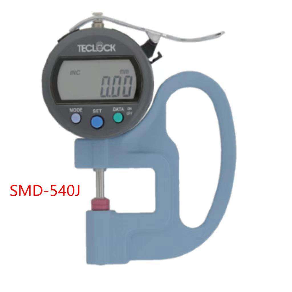 得乐TECLOCK标准型数显厚度计 数字测厚仪SMD-540J SMD-565J