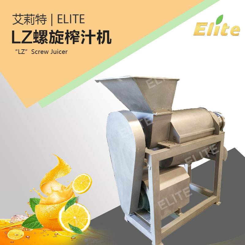 艾莉特水果螺旋榨汁机 全自动工业榨汁机 大型不锈钢榨汁机