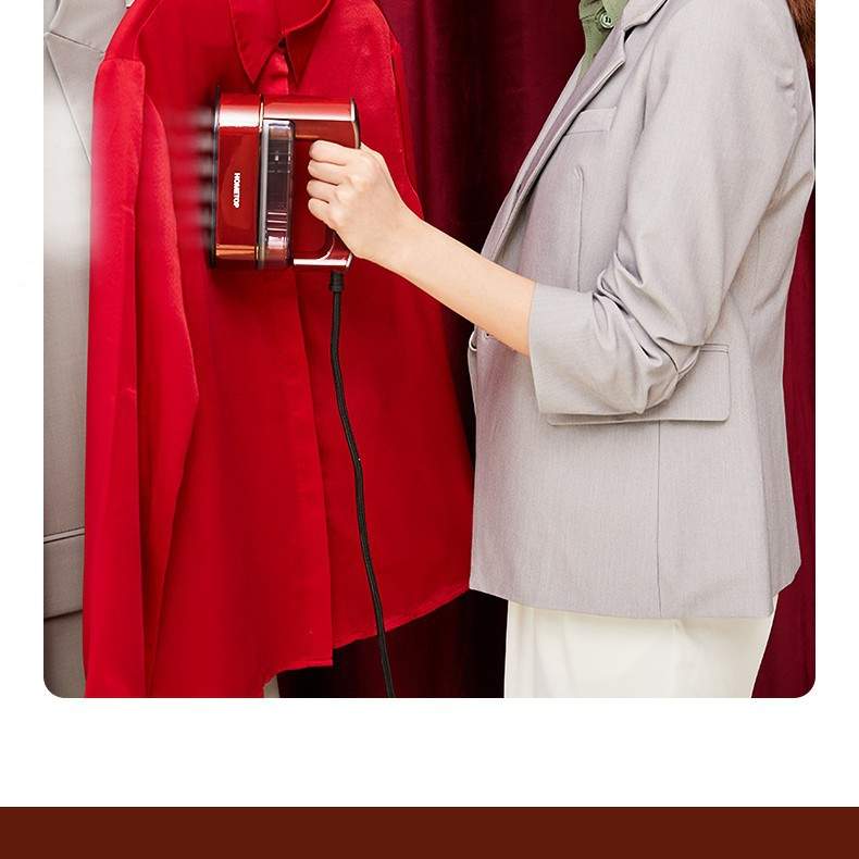 好美特增压蒸汽挂烫机双杆家用小型手持服装店熨烫机立式蒸汽熨斗