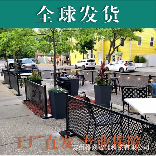铝合金隔离栏围栏庭院雕花户外栅栏百叶阳台镀锌铝艺别墅花园护栏