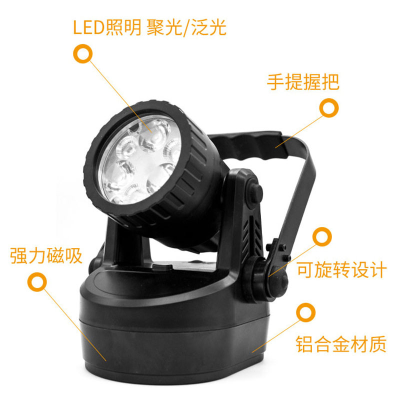 LED磁力防爆声光报警探照灯