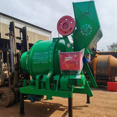 混合型JZC350型滚筒搅拌机加料搅拌掺和自动控制设备混合机