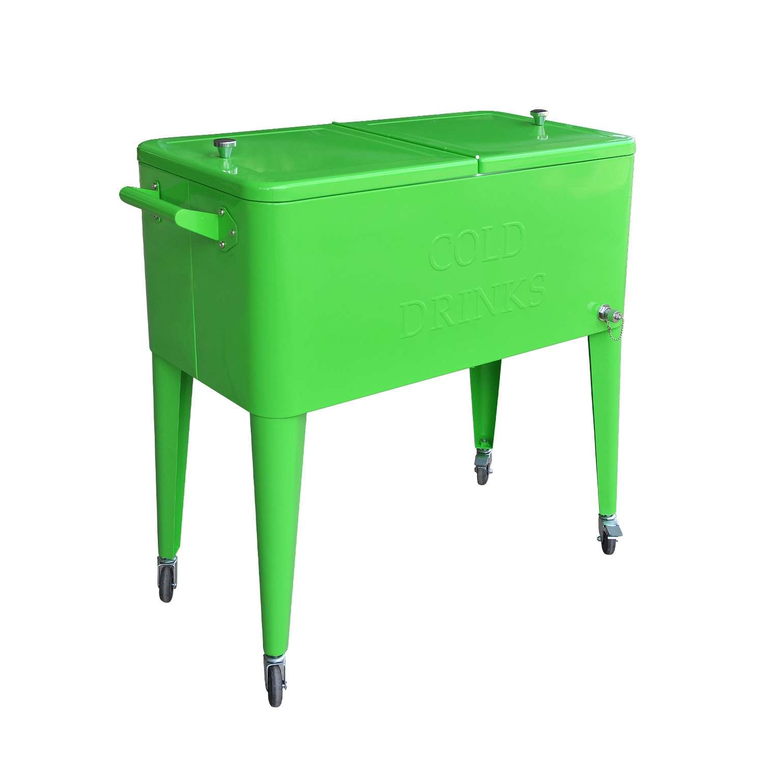 供应推车款保温箱 冷藏保温箱 80QT COOLER 可定牌