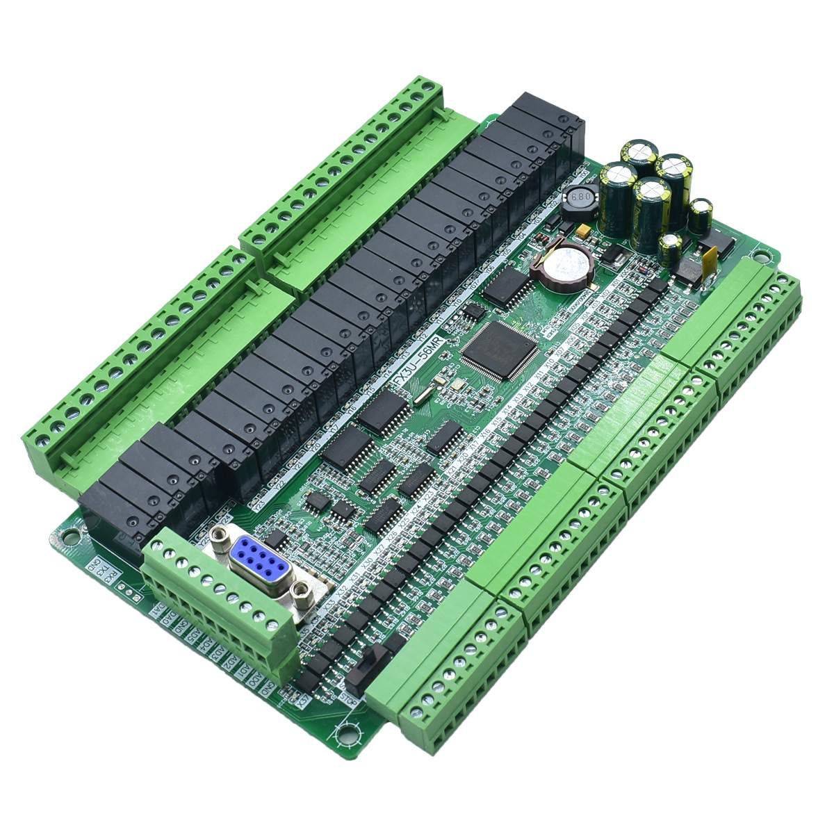 FX3U-56MR FX3U-56MT 6AD2DA PLC可编程控制器工控板高速计数脉冲