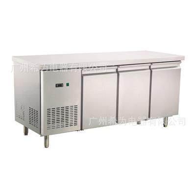 风冷无霜商用冷藏工作台不锈钢冰柜保鲜冷冻操作台平台雪柜110V60