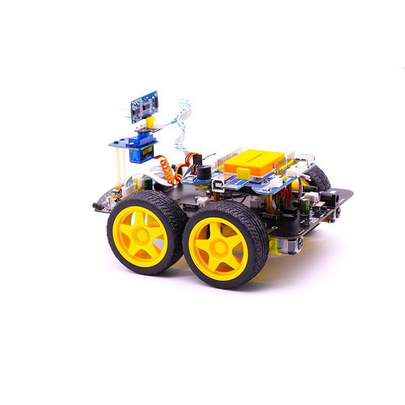 。Arduino智能小车Scratch3 mixly mind+编程机器人循迹避障遥