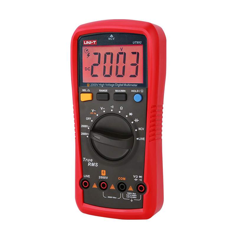 UT892真有效值数字万用表2000V