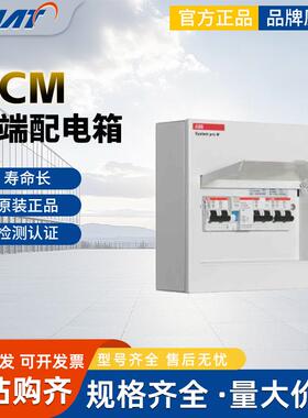 ABB原装配电箱ACM16SNB明装挂墙式16回路全金属外壳加面盖工业级