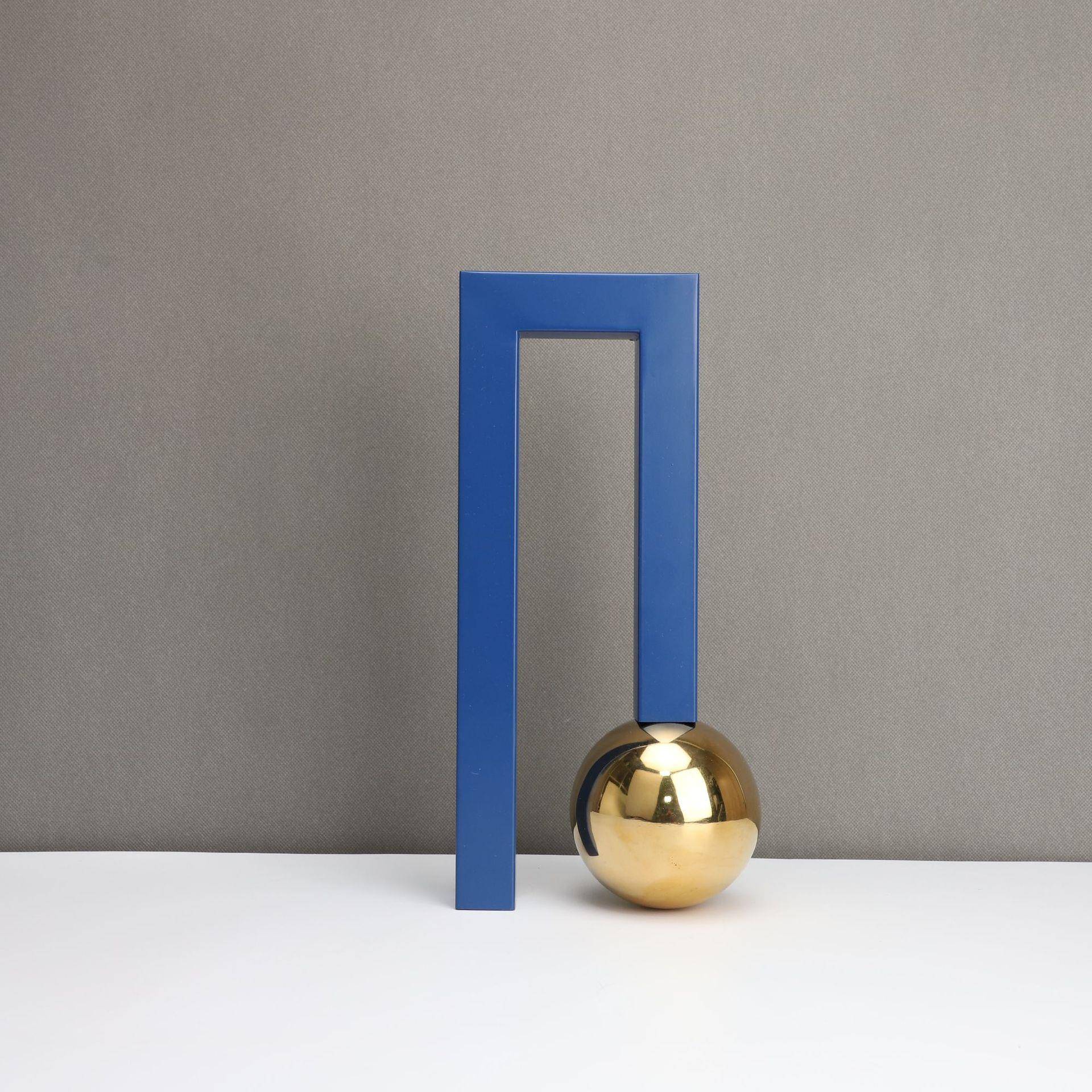 欧式金色蓝色摆件样板房售楼处书房客厅餐厅桌面玄关艺术饰品软装