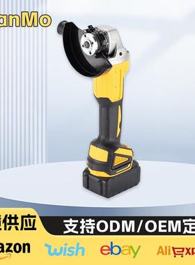 外贸多功能125切割机无线锂电打磨机大功率100电动角磨机