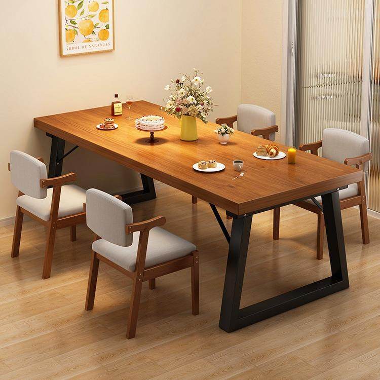 餐桌带椅子方桌小户型厨房餐厅现代简约餐饮新中式阳台茶桌椅组合