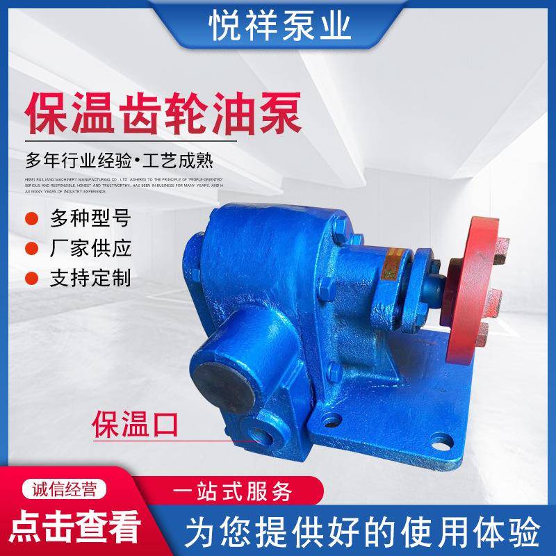 RCB保温齿轮泵沥青泵RCB3/0.36树脂输送泵供应保温齿轮泵