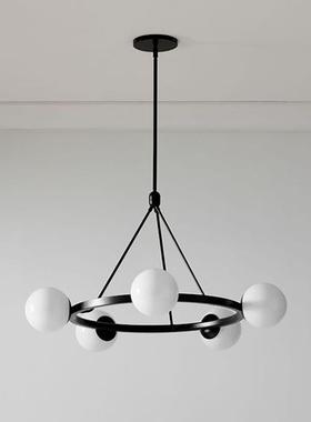 loft美式乡村别墅客厅吊灯设计师北欧个性复古工业风卧室餐厅吊灯