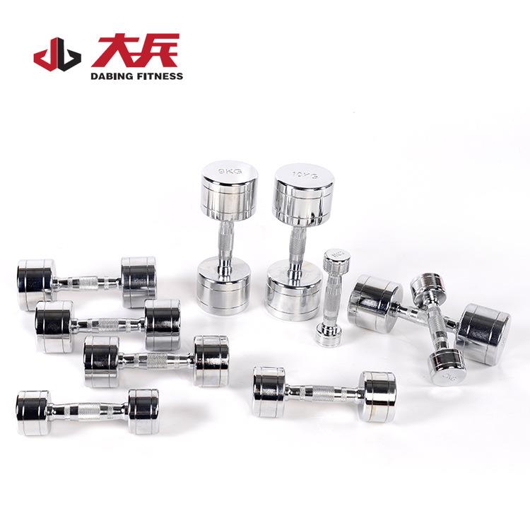 供应纯钢小哑铃男士健身女士瘦臂健身器材