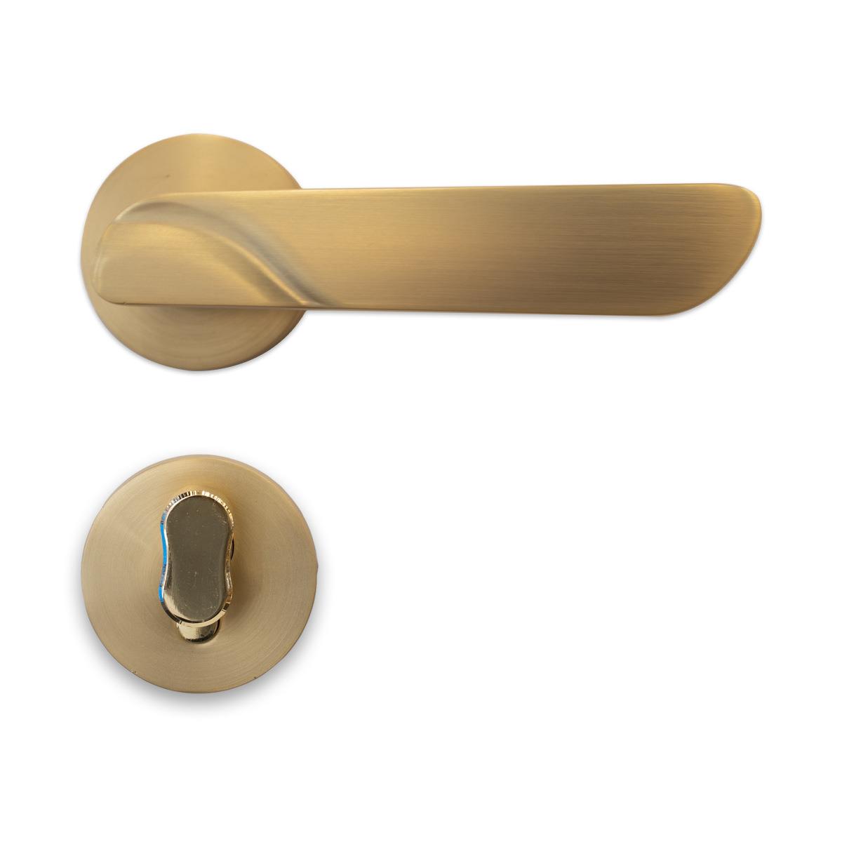 直销简约锌合金卧室门锁磁吸房门锁木门锁XFT-213