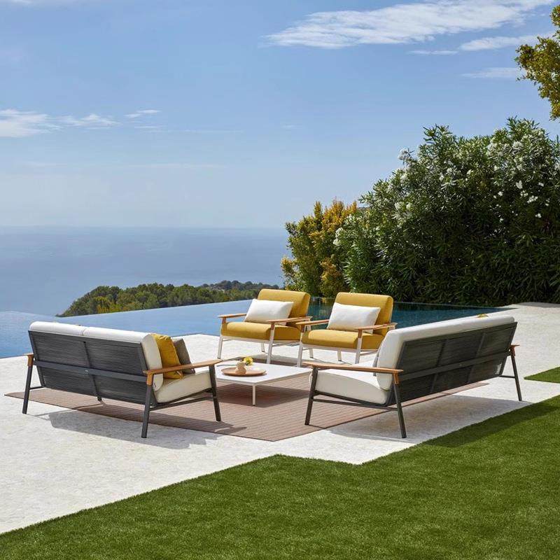 户外家具北欧藤编沙发组合花园售楼部藤椅阳台藤艺家具实木沙发椅,家装灯饰光源,其它灯具灯饰,淘宝优惠券,粉丝福利购,淘宝优惠卷