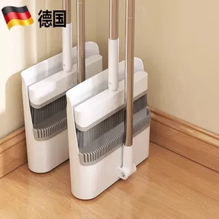 德国精工扫把簸箕家用套装扫地撮笤帚组合懒人折叠式神器清洁工具
