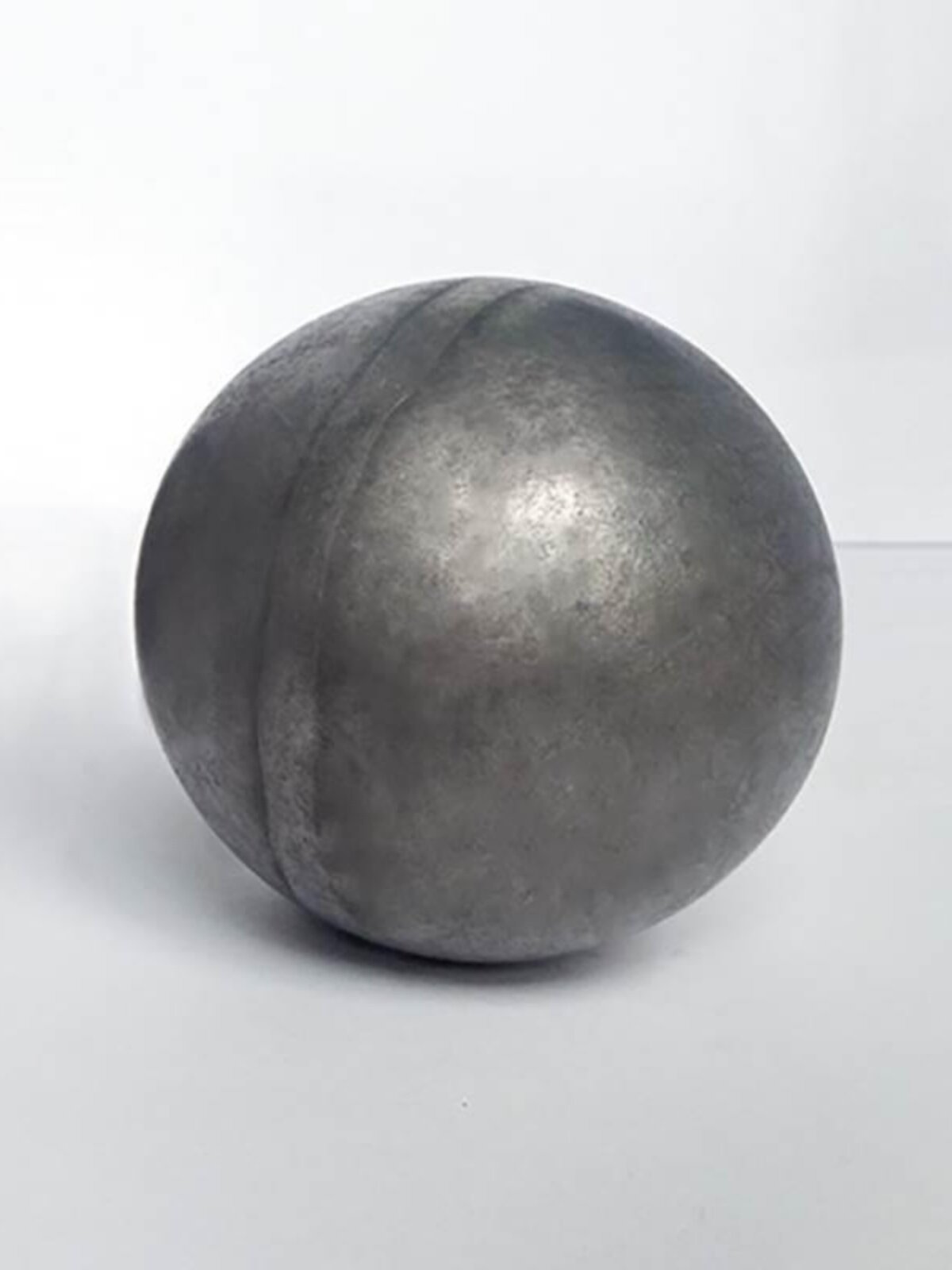 铁艺空心铁球100mm壁厚3护栏杆楼梯柱头可焊接喷涂装饰配件铁圆球