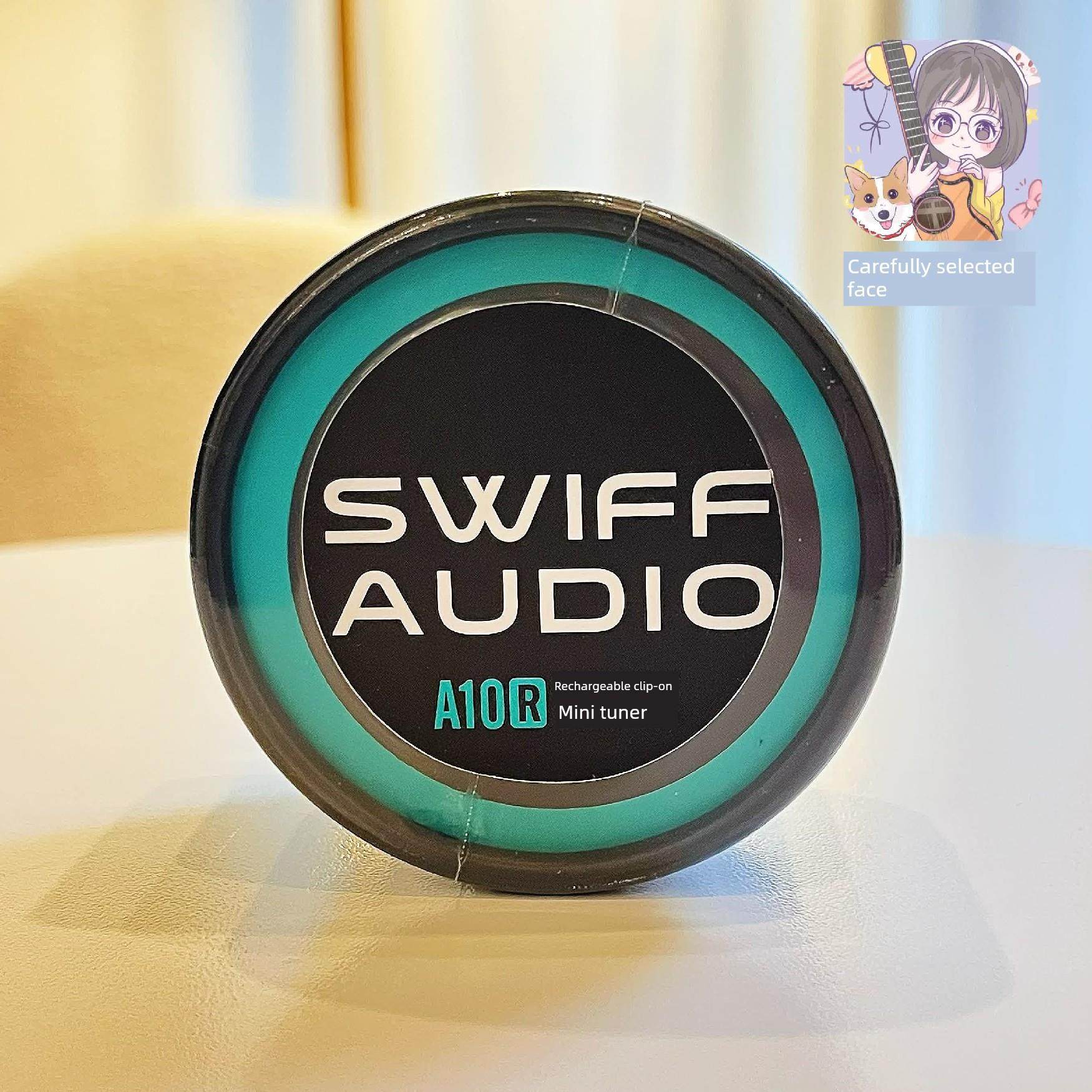 脸脸乐器｜SWIFF瑞孚A10R吉他调音器初学者专用电子校音器迷你