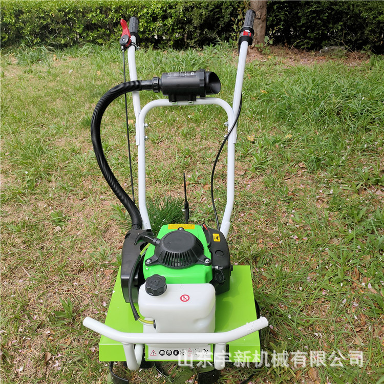 手推式小型松土机微型汽油除草机 加强型多功能翻地机