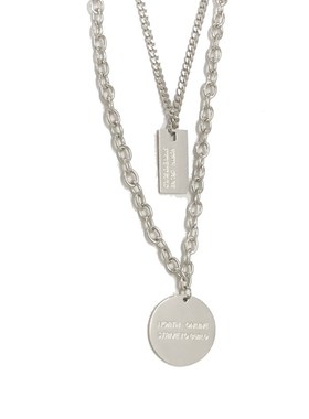 Simple letter pendant wild ins round card square card double