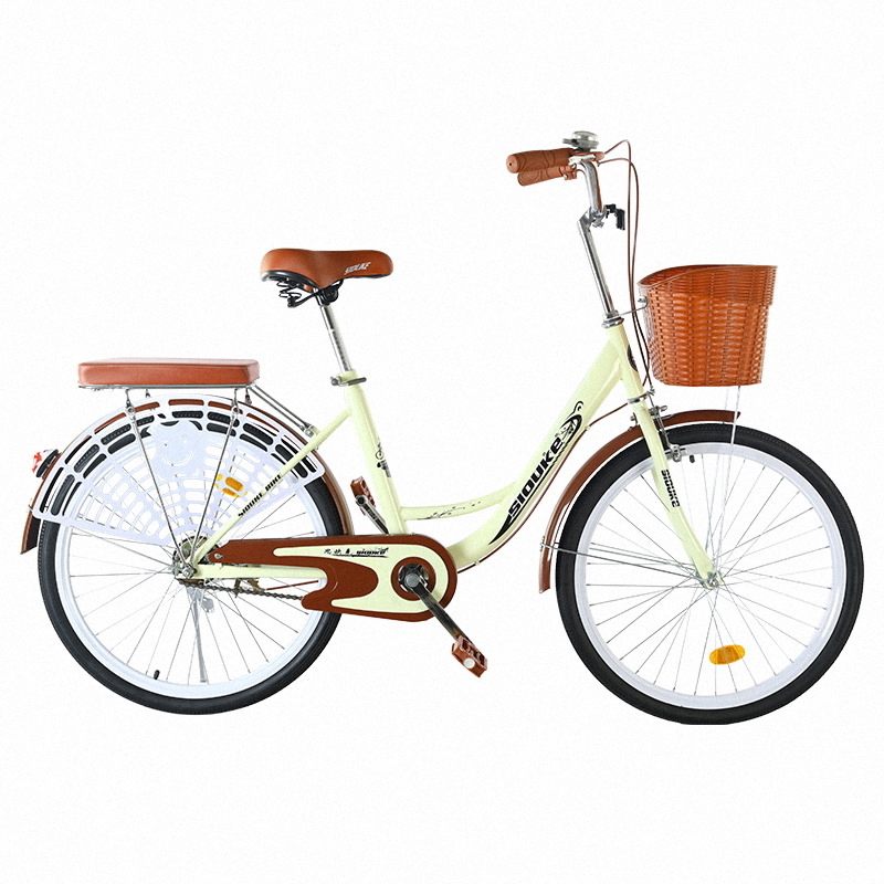 新型省力自行车男女式24寸26寸成人城市通勤轻便休闲骑行学生淑女