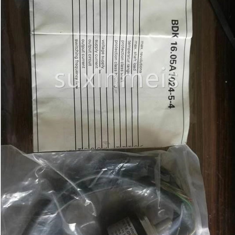 全新现货BDK 16.05A1024-5-4宝盟旋转编码器空心轴增量式光电询价