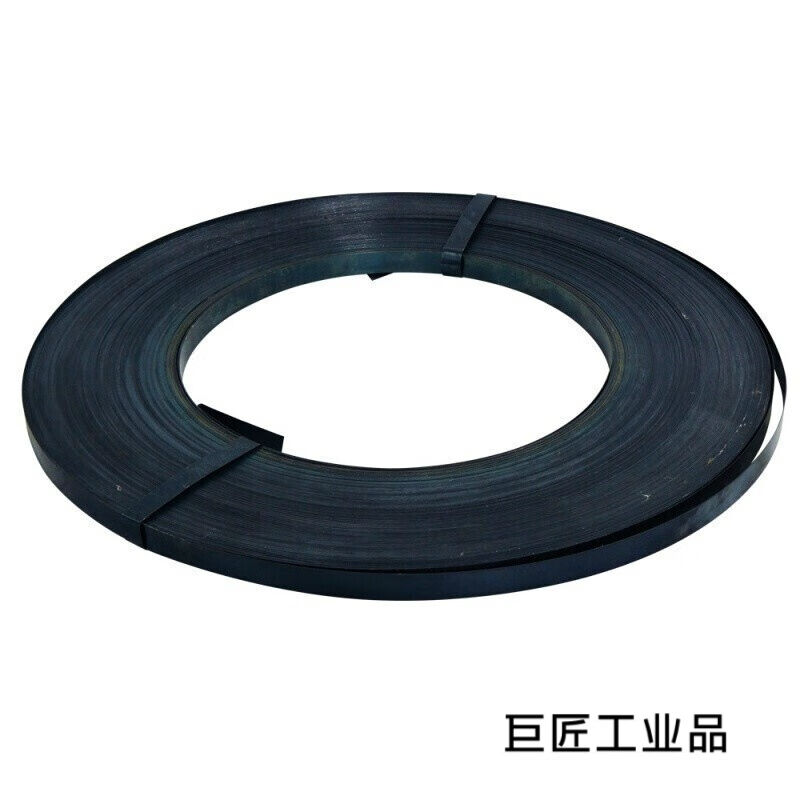 烤蓝铁皮打包带16/19/32mm镀锌打包钢带铁皮机用包装带40KG16mm0.