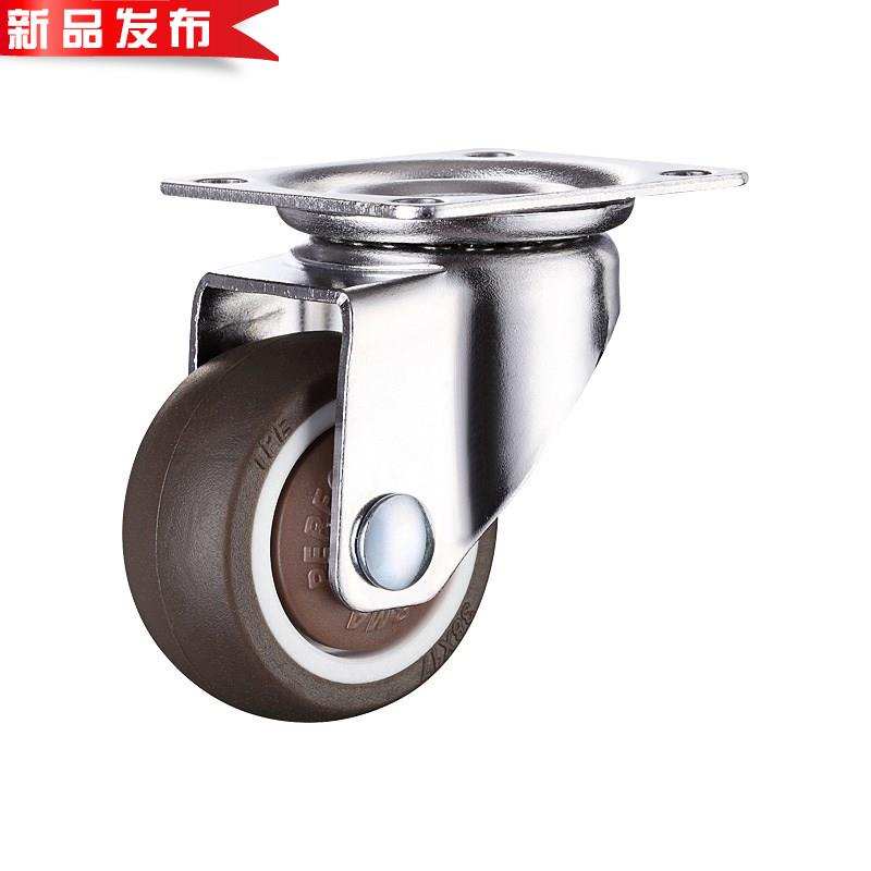 1寸1.5寸2寸脚轮万向轮新品家具花盆轮子卡簧丝杆脚轮家具垫