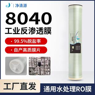 反渗透膜清洗装 置处理工业废水反渗透膜反渗透滤芯8040RO膜
