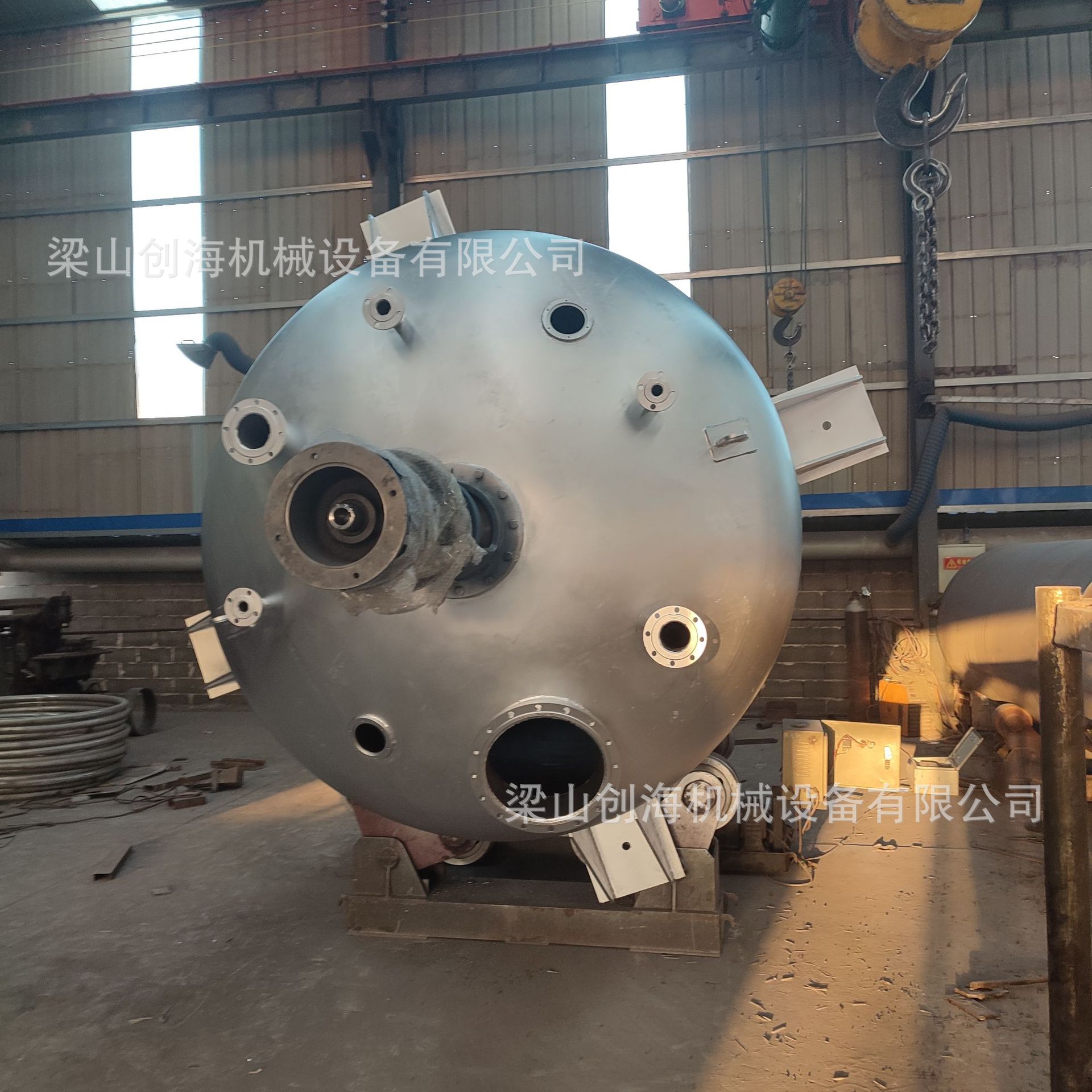 不锈钢加热搅拌罐 15m3醇酸兑稀釜 4000L蒸煮釜 不锈钢蒸煮罐