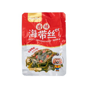 海洋演义香辣海带丝即食下酒菜早餐咸菜休闲海味零食下饭菜整箱
