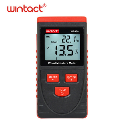 Wintact WT630木材水分仪原木地板含水率Wood moisture meter