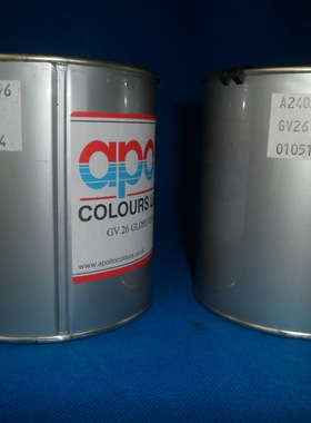 AP0LLO油墨GV26黑色  耐晒移印油墨 耐汽油丝印油墨 油墨厂家