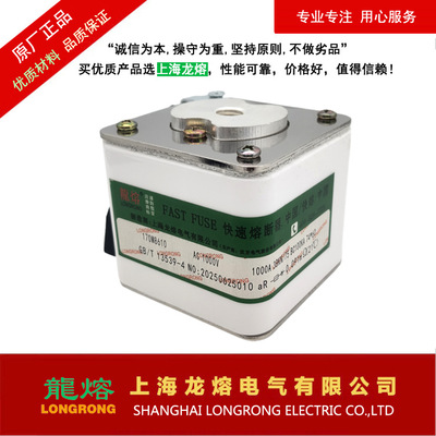 快速熔断器170M8610 AC1000V 1000A BC100KA，上海龙熔电气