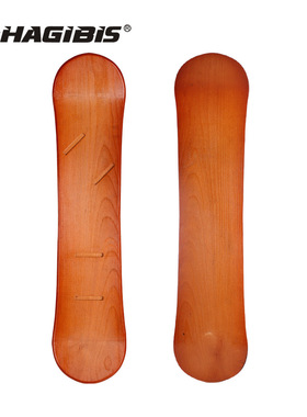HAGIBIS装备实木单板青少年成人单板户外滑雪单板榉木自由式120CM