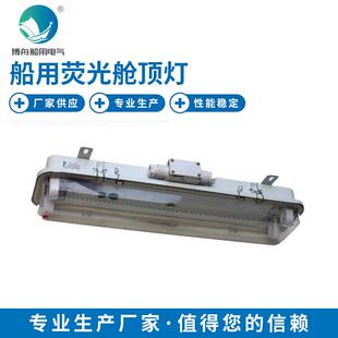 ZYC43-2荧光舱顶灯船用照明应急LED灯可配铁网罩应急灯头