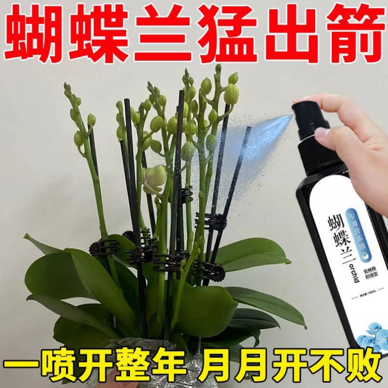 蝴蝶兰专用营养液促开花防黄叶有机肥家用盆栽植物通用型液体肥