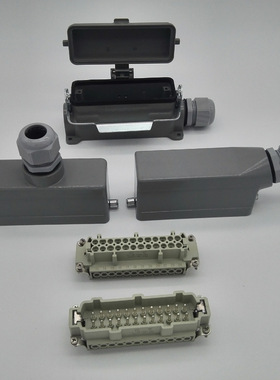 重载连接器 矩形连接器 热流道模具航空插头HDC-HE-024