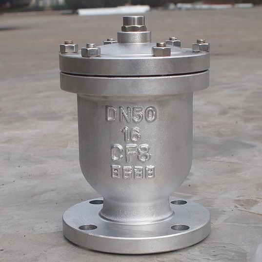 P41X-10P法兰316L不锈钢排气阀8寸DN200快速自动排气阀6寸DN150