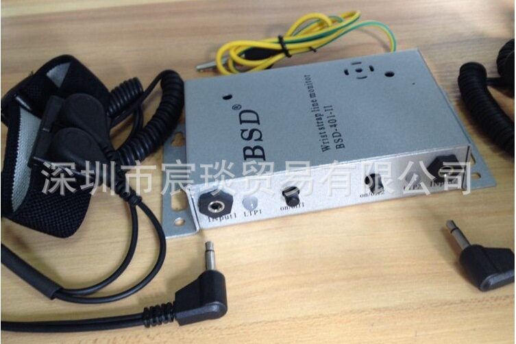 双回路防静电手腕带报警器BSD-401-11静电环监测仪401-II报警器